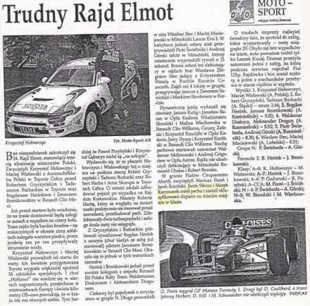 Rajd Elmot - 1996r.